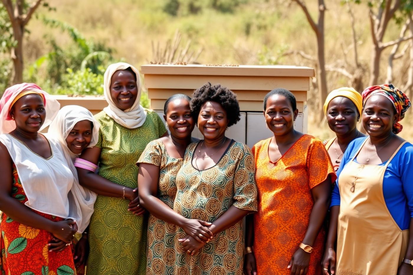 Cooperative members in Handeni